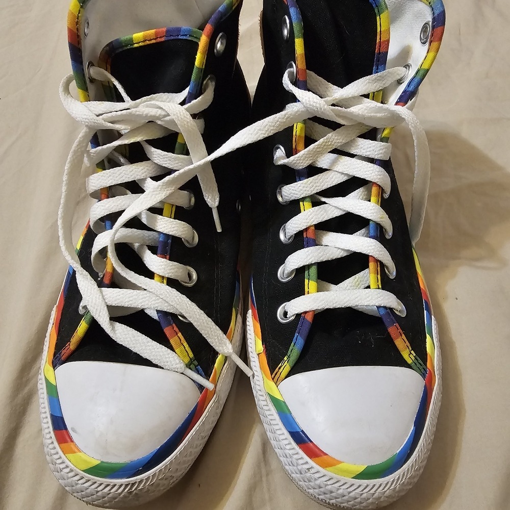 Converse Chuck Taylor All Star Hi Top Pride Edition Men 8.5/ Womens 10.5